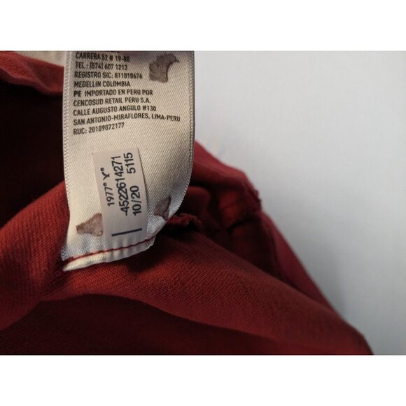 Disney X AE American Eagle MensXL Red Mickey Mouse Firework Graphic T-Shirt - Picture 7 of 7